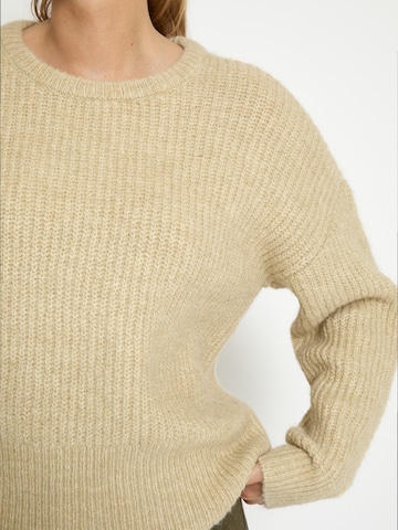 Pullover 'Jessa' di Peppercorn in beige