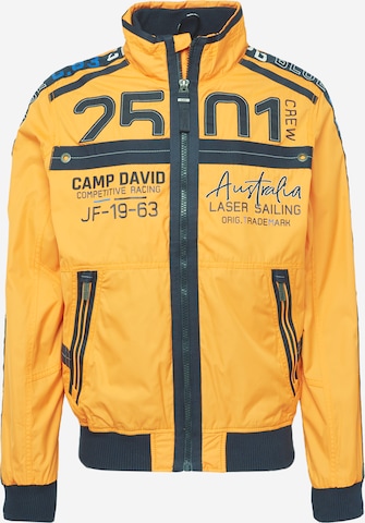 CAMP DAVID Přechodná bunda – oranžová: přední strana