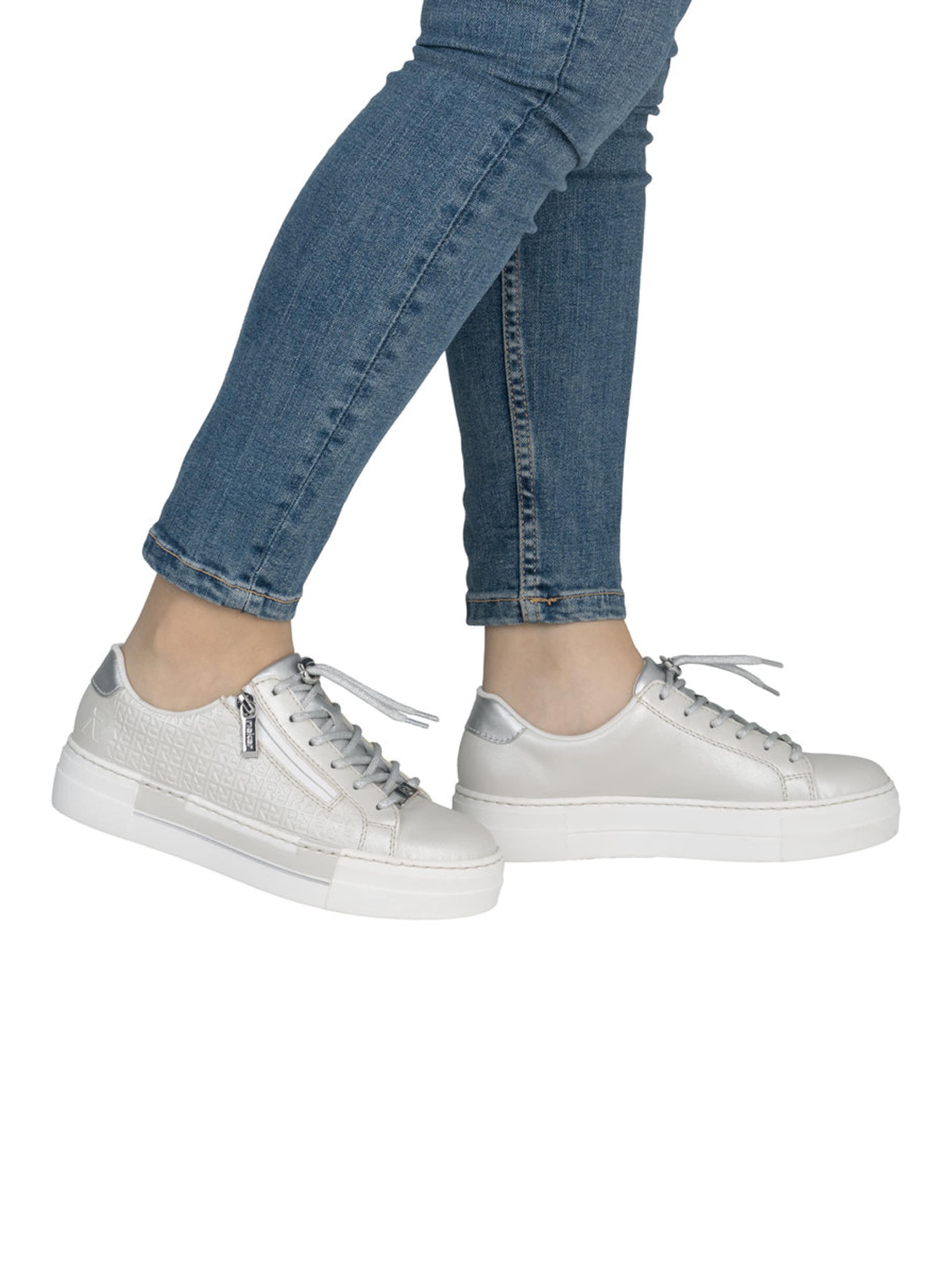 Rieker Låg sneaker i silver