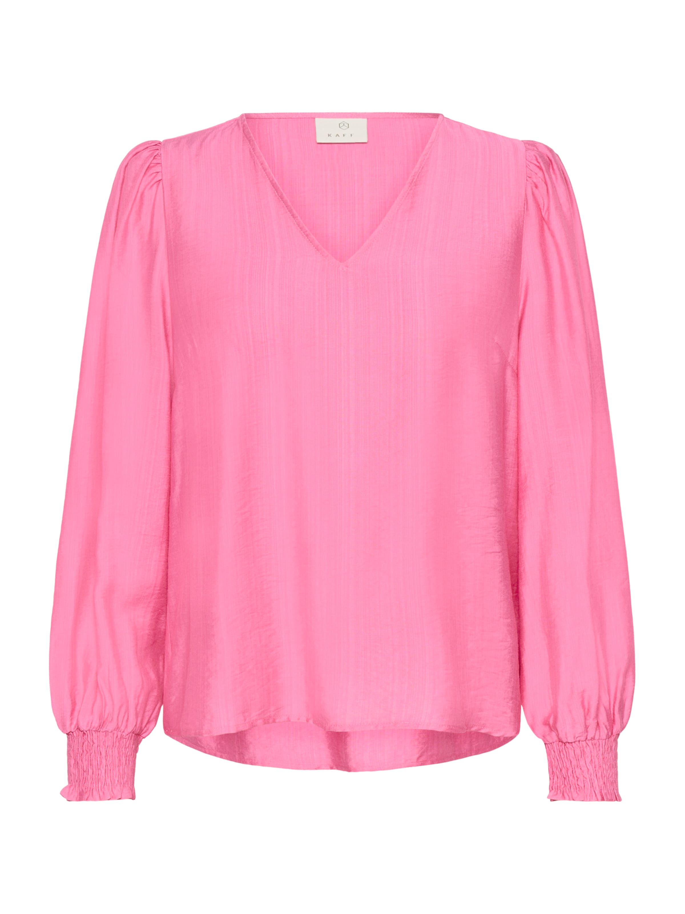 rozā Kaffe Blūze 'KALufia': no priekšpuses