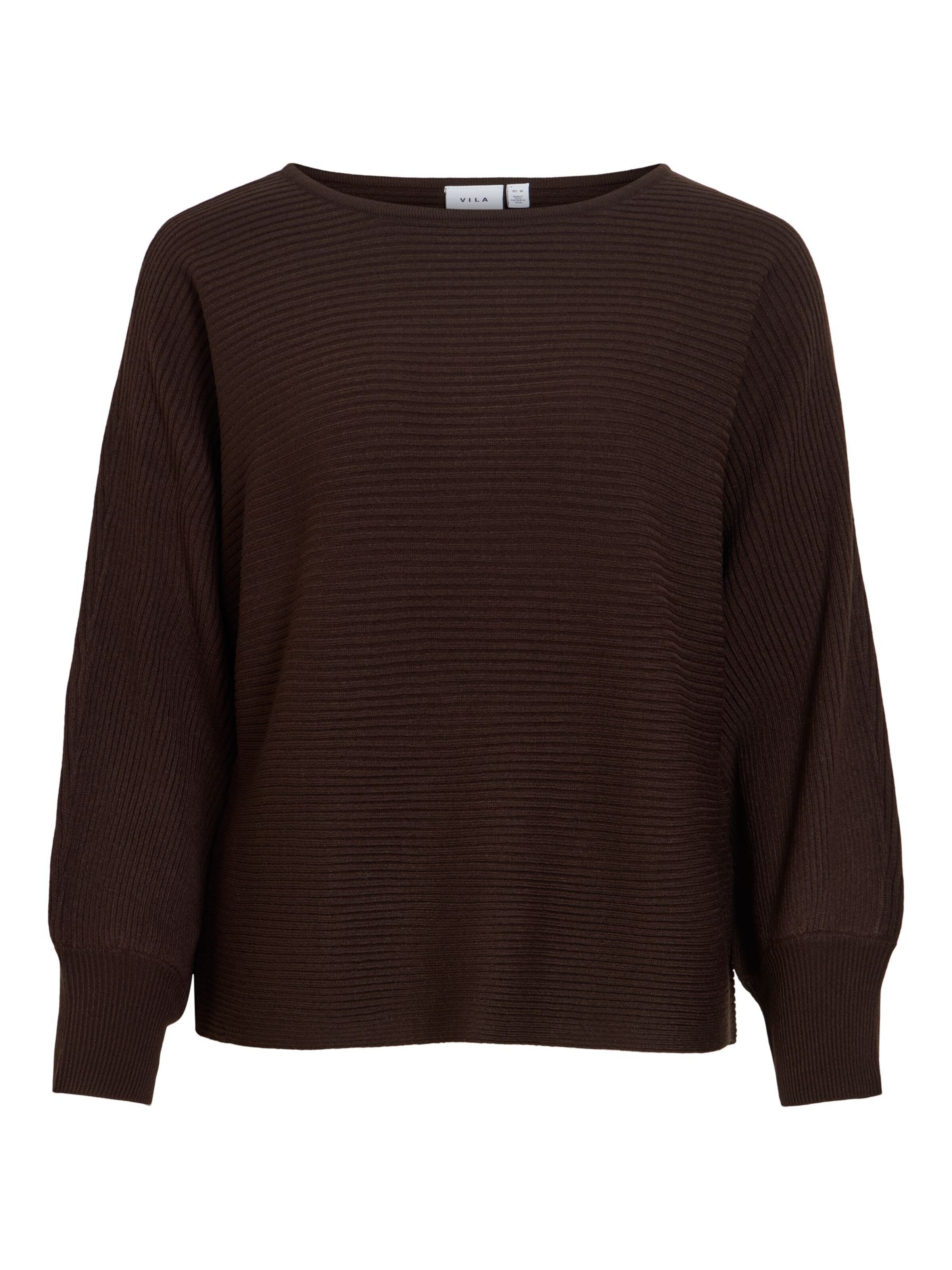VILA Pull-over 'VIVilja' en XS en brun foncé, Vue avec produit