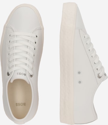 Baskets basses 'AidenLM' BOSS en blanc