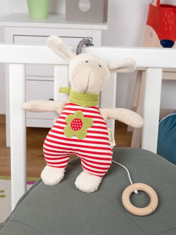 SIGIKID Kuscheltiere 'Spieluhr Natural Stripes Green'‌‌‌ in Rot
