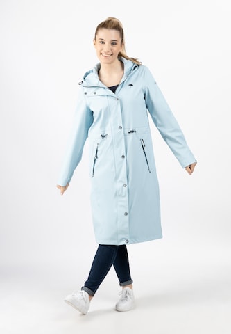 Schmuddelwedda Raincoat in Blue: front