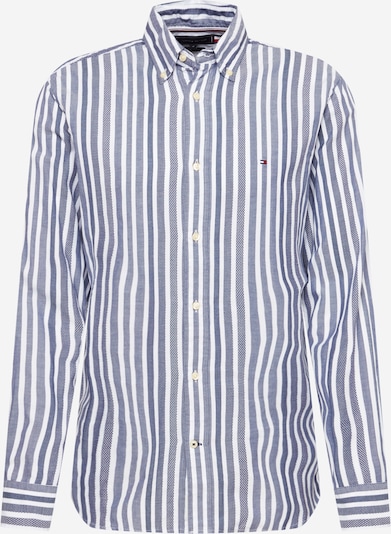 TOMMY HILFIGER Button Up Shirt in Navy / White, Item view
