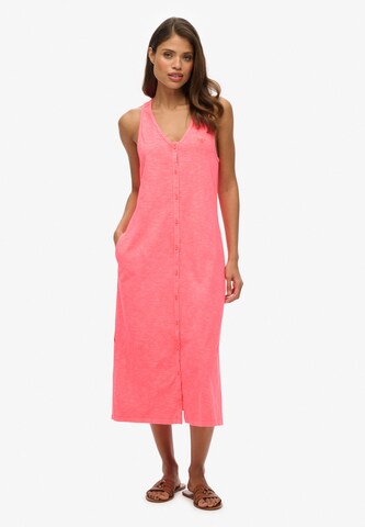 Superdry Kleid in Pink: Vorderseite