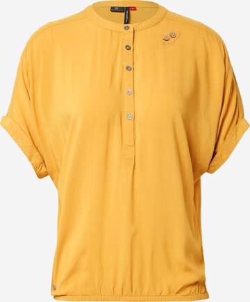 Ragwear - Blusa 'RICOTA' en amarillo: frente