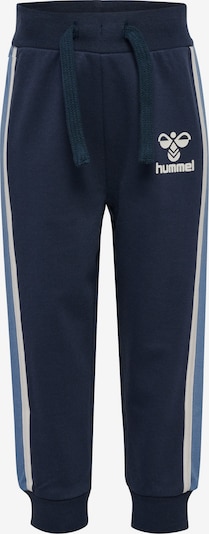 Hummel Trousers in 104 in Marine blue / White, Item view