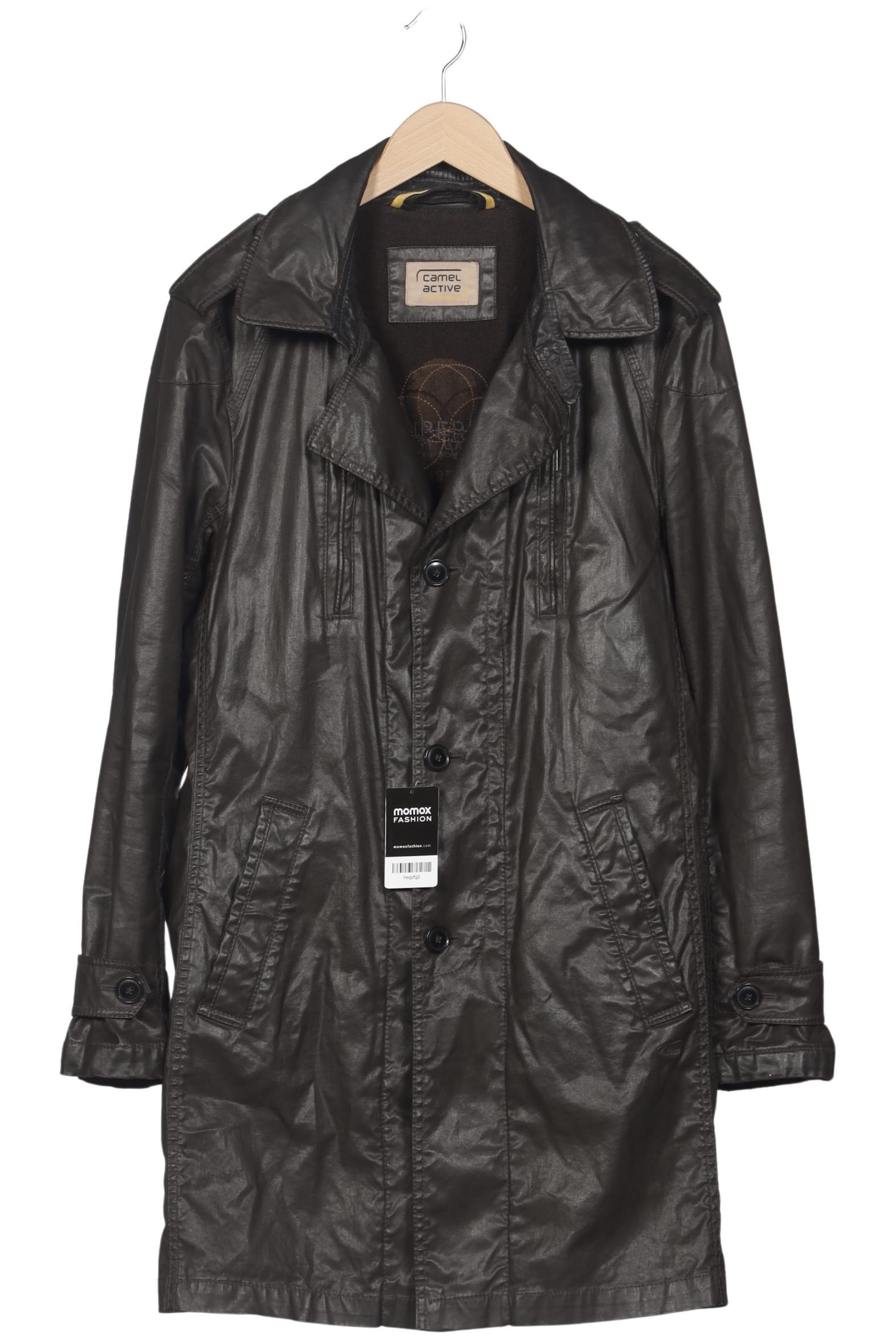 CAMEL ACTIVE Jacket & Coat in M-L in Brown: front