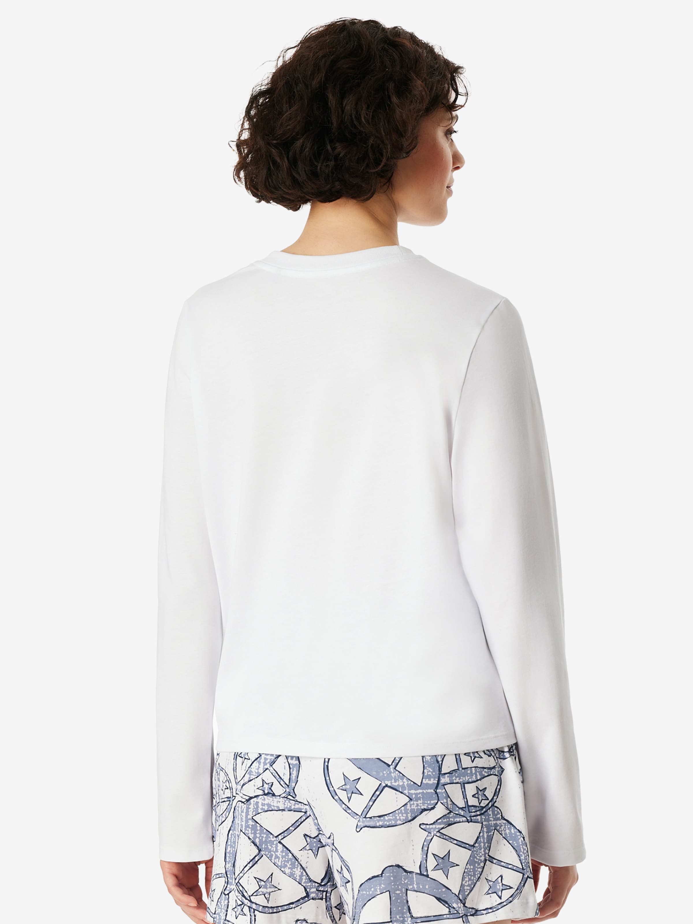 SCHIESSER Shirt ' SCHIESSER 150 YEARS ' in Wit