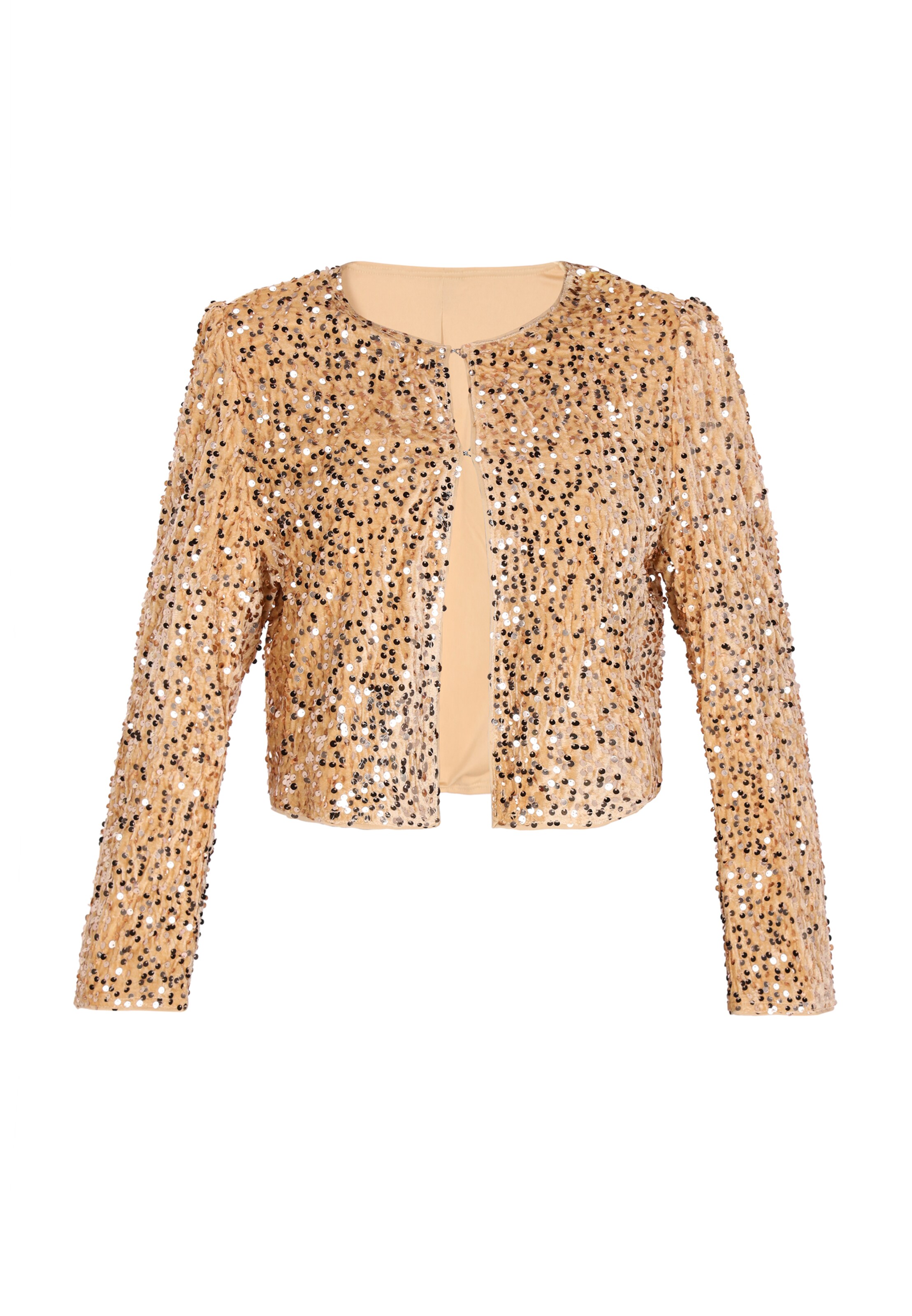 NAEMI - Blazer em ouro: frente