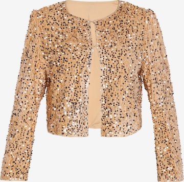 NAEMI - Blazer em ouro: frente