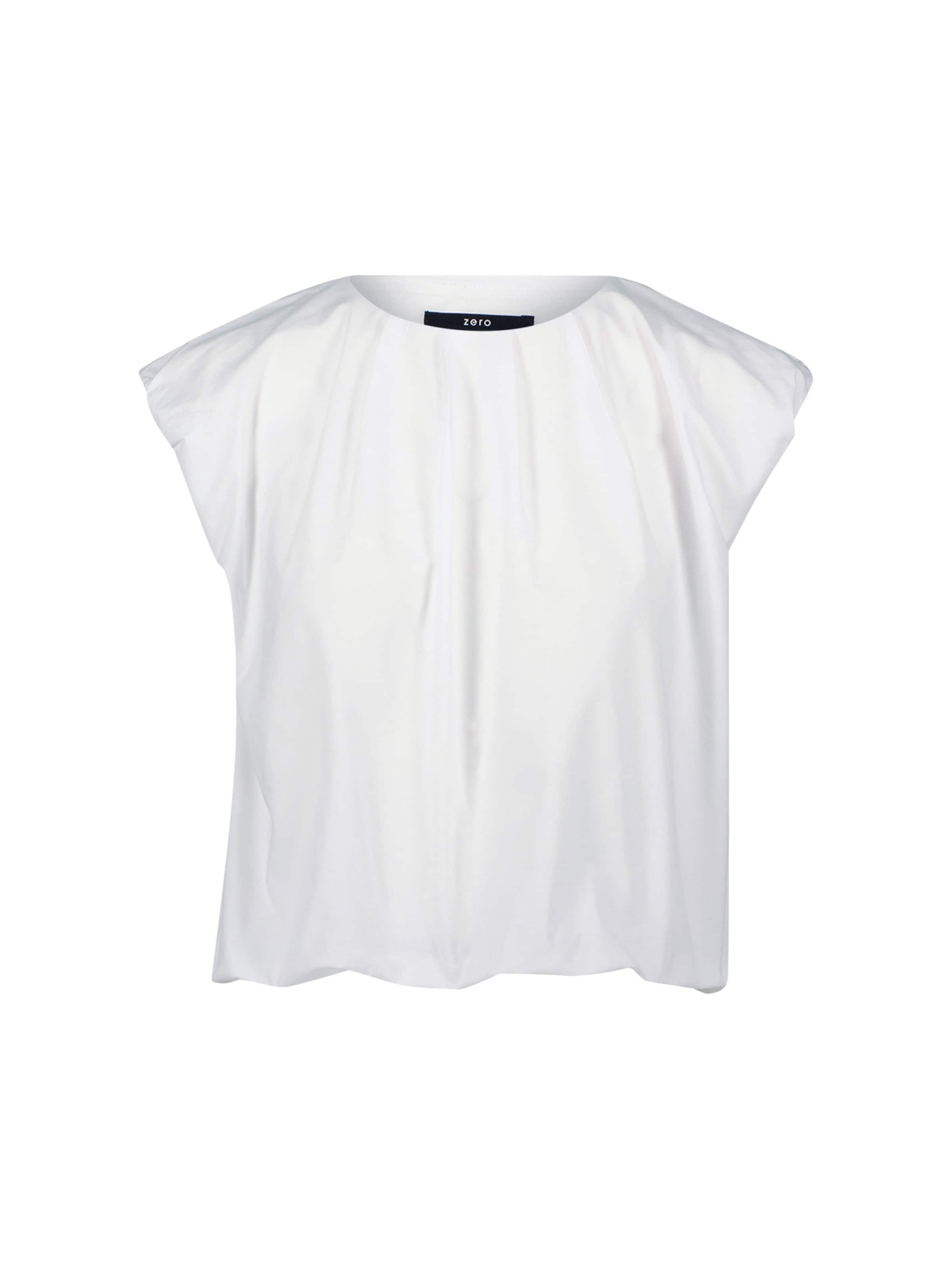 zero Shirt in Weiß: Vorderseite
