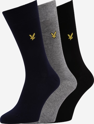 Chaussettes 'ANGUS' Lyle & Scott en mélange de couleurs : devant