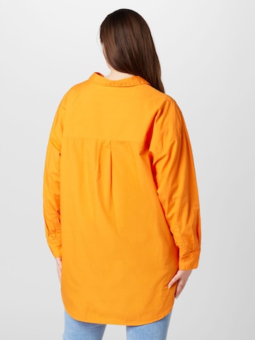 ONLY Carmakoma Bluse 'MINSA' in Orange