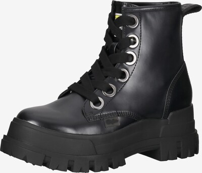 BUFFALO Lace-Up Ankle Boots 'ASPHA LACE UP HI' in Black, Item view