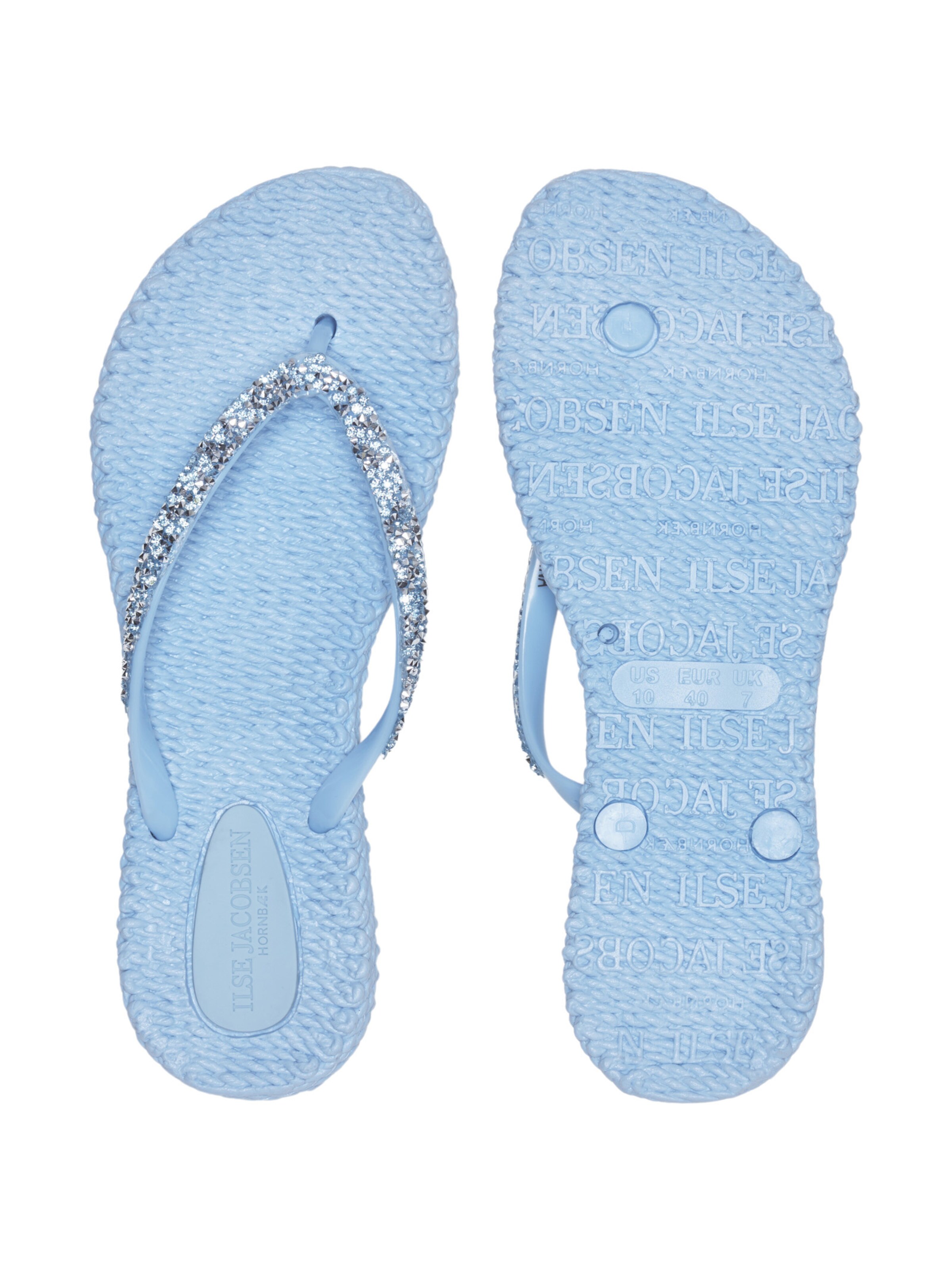 ILSE JACOBSEN Klipklappere 'CHEERFUL' i blå