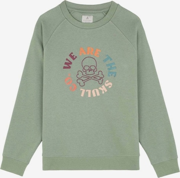 Scalpers Sweatshirt 'Company' in Green: front