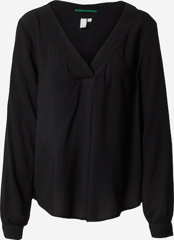 QS - Blusa en negro: frente
