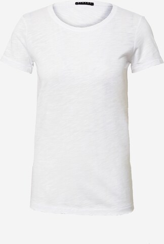 T-shirt Sisley en blanc : devant