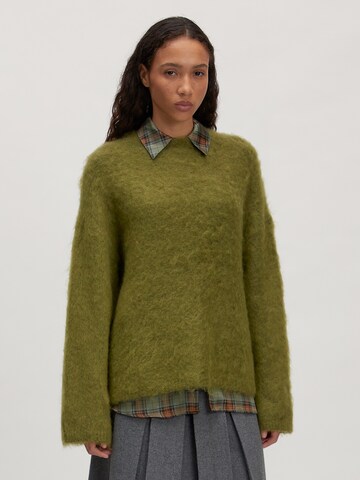 EDITED - Jersey 'Bailee Mohair Jumper' en verde: frente