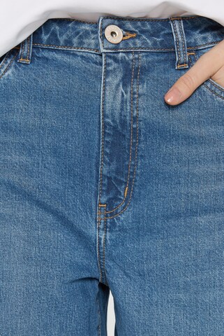 SENSES.THE LABEL Wide Leg Jeans 'NE:LA' in Blau