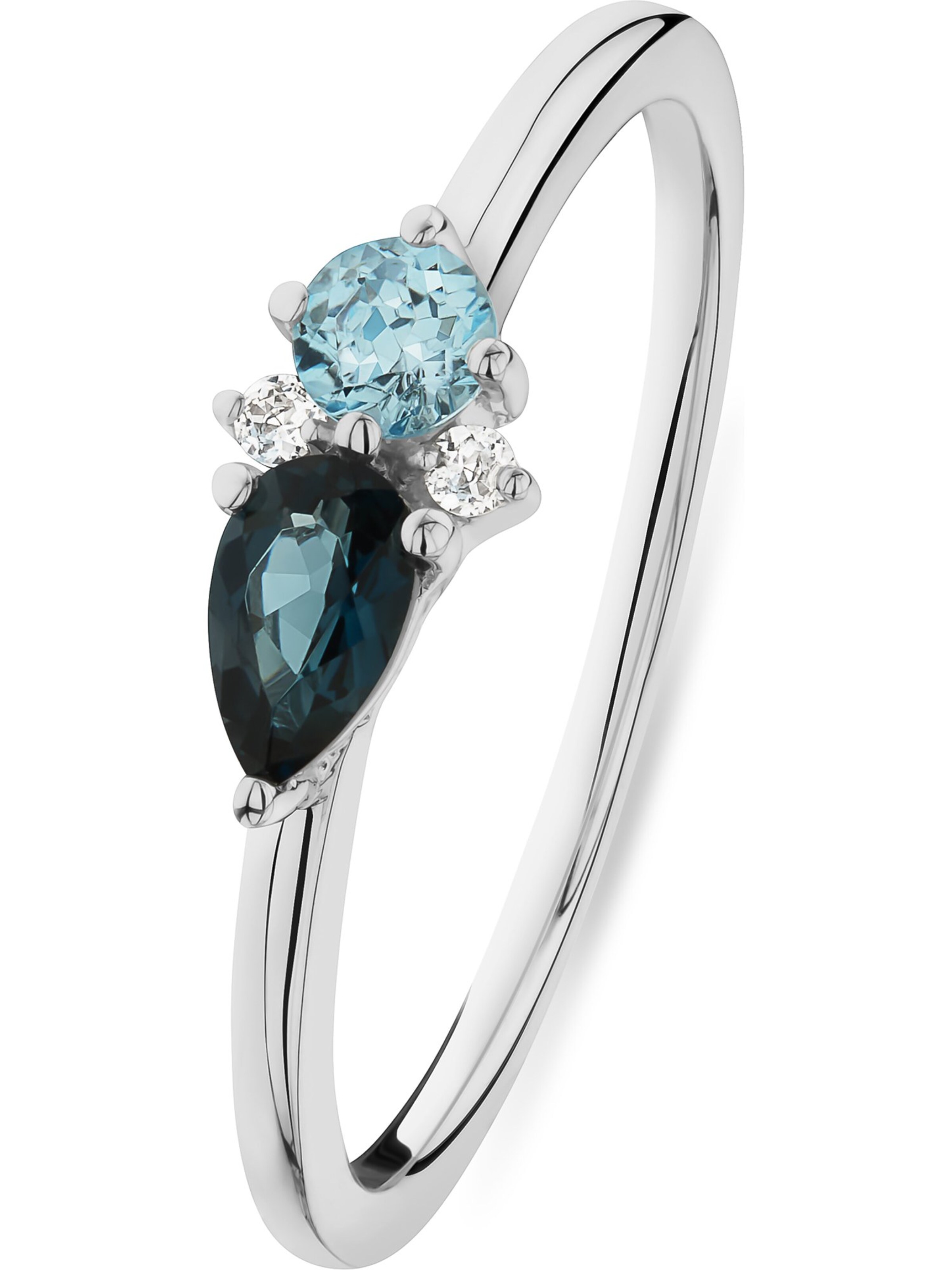 CHRIST Ring in Silber: Vorderseite