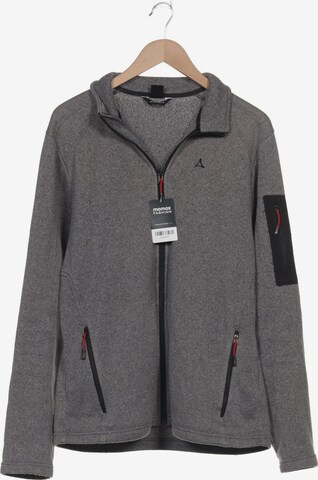 Schöffel Sweatshirt & Zip-Up Hoodie in L-XL in Grey: front
