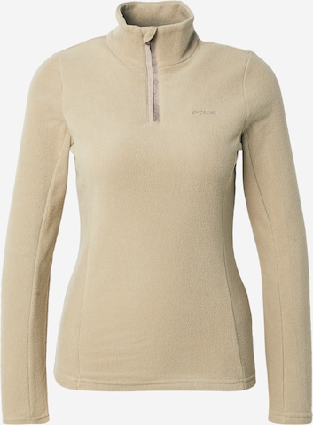 PROTEST Sportpullover 'PRTRemutez' in Beige: Vorderseite