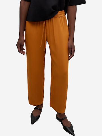 Regular Pantalon Adolfo Dominguez en orange : devant