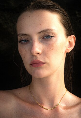 Haze&Glory Necklace in Gold: front