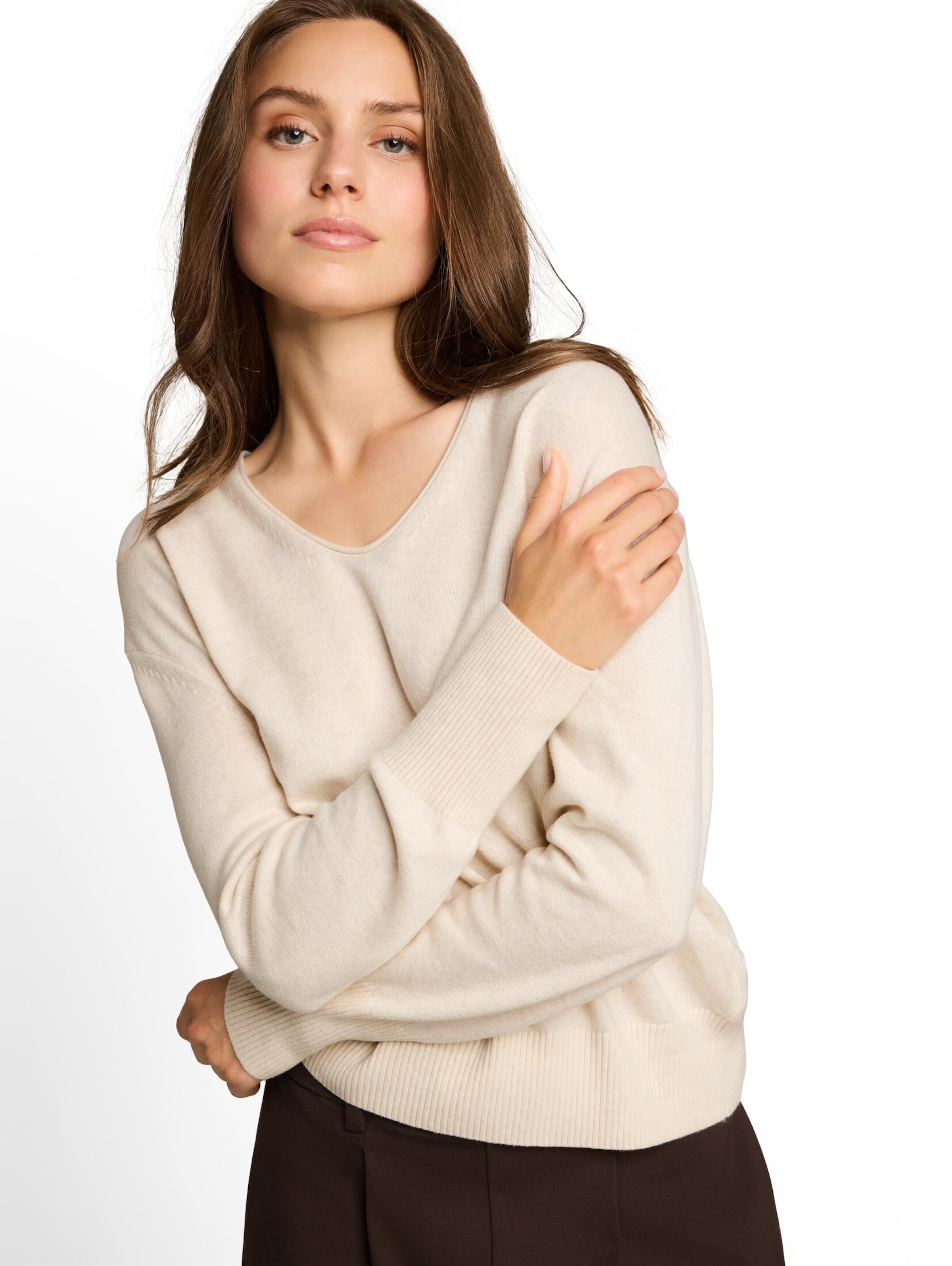 TOM TAILOR Pullover in Weiß