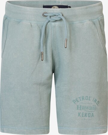 Petrol Industries Regular Pants in Blue: front