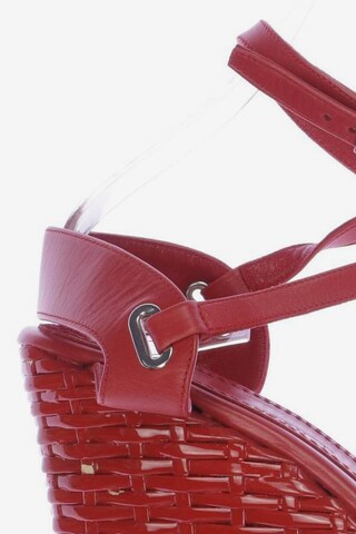 Ralph Lauren Sandalen 41,5 in Rot