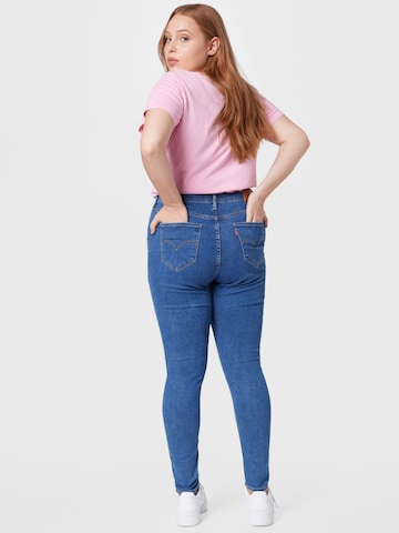 Skinny Jeans '720™ High Rise Super Skinny' di Levi's® Plus in blu