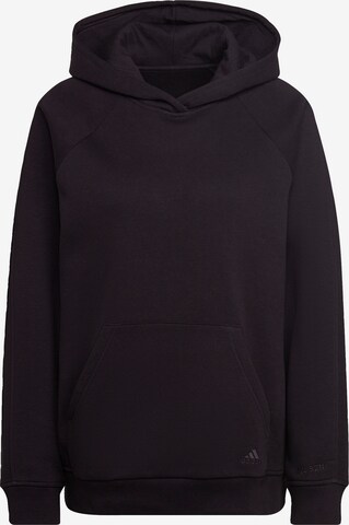 ADIDAS SPORTSWEAR Athletic Sweatshirt in Black: front