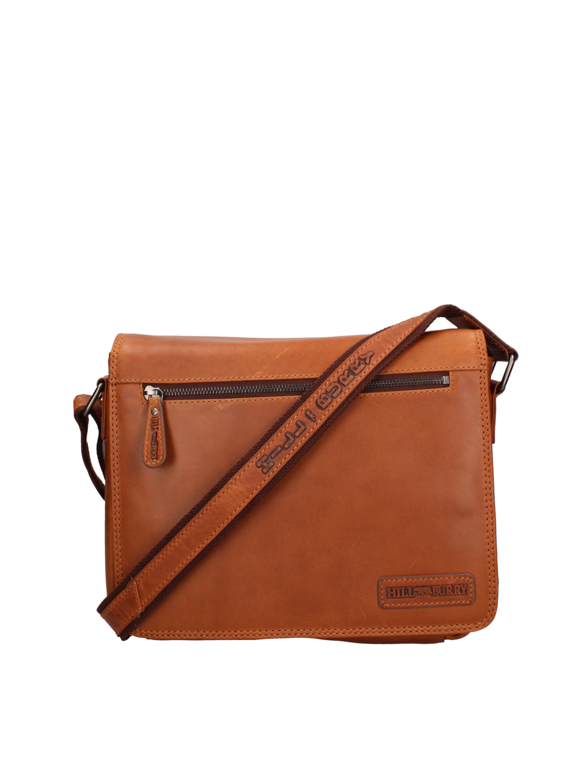 Borsa a tracolla di HILL BURRY in marrone: frontale