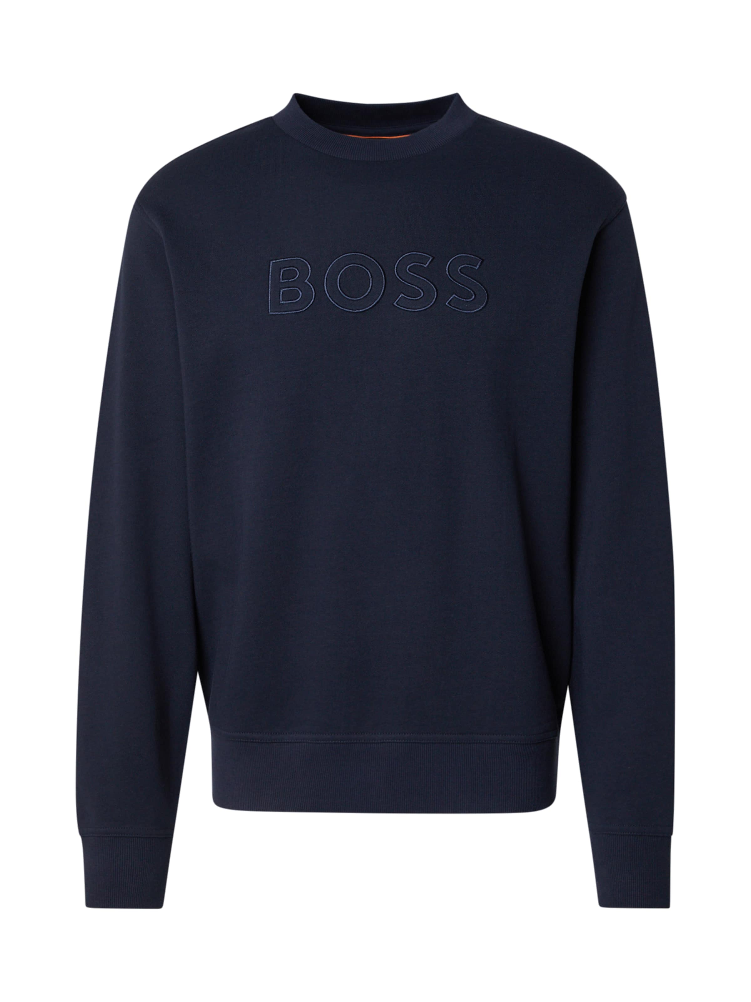 BOSS Sweatshirt in Blue: front