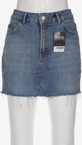 TOPSHOP Skirt in S in Blue: front