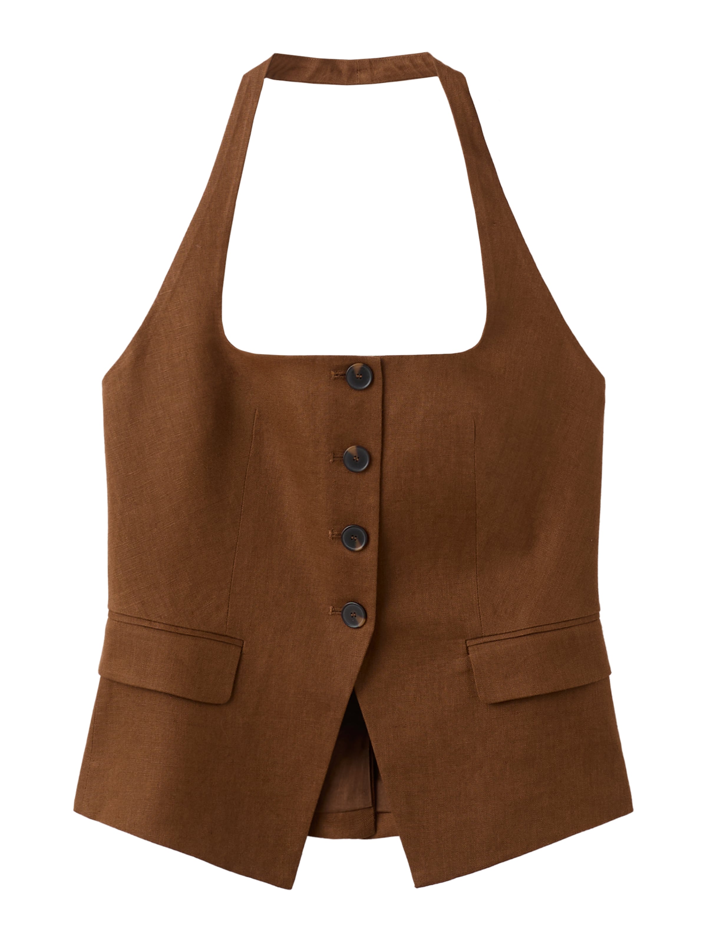 MANGO Suit vest 'BORELI' in Brown, Item view