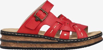 Rieker Pantolette in Rot