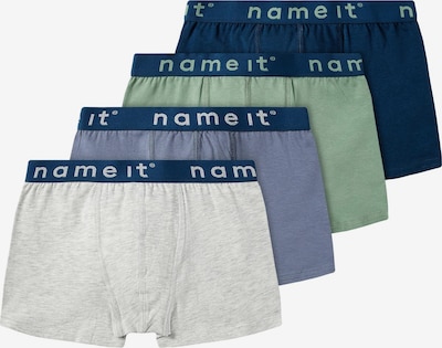 NAME IT Underpants in Navy / Dusty blue / Light grey / Pastel green, Item view