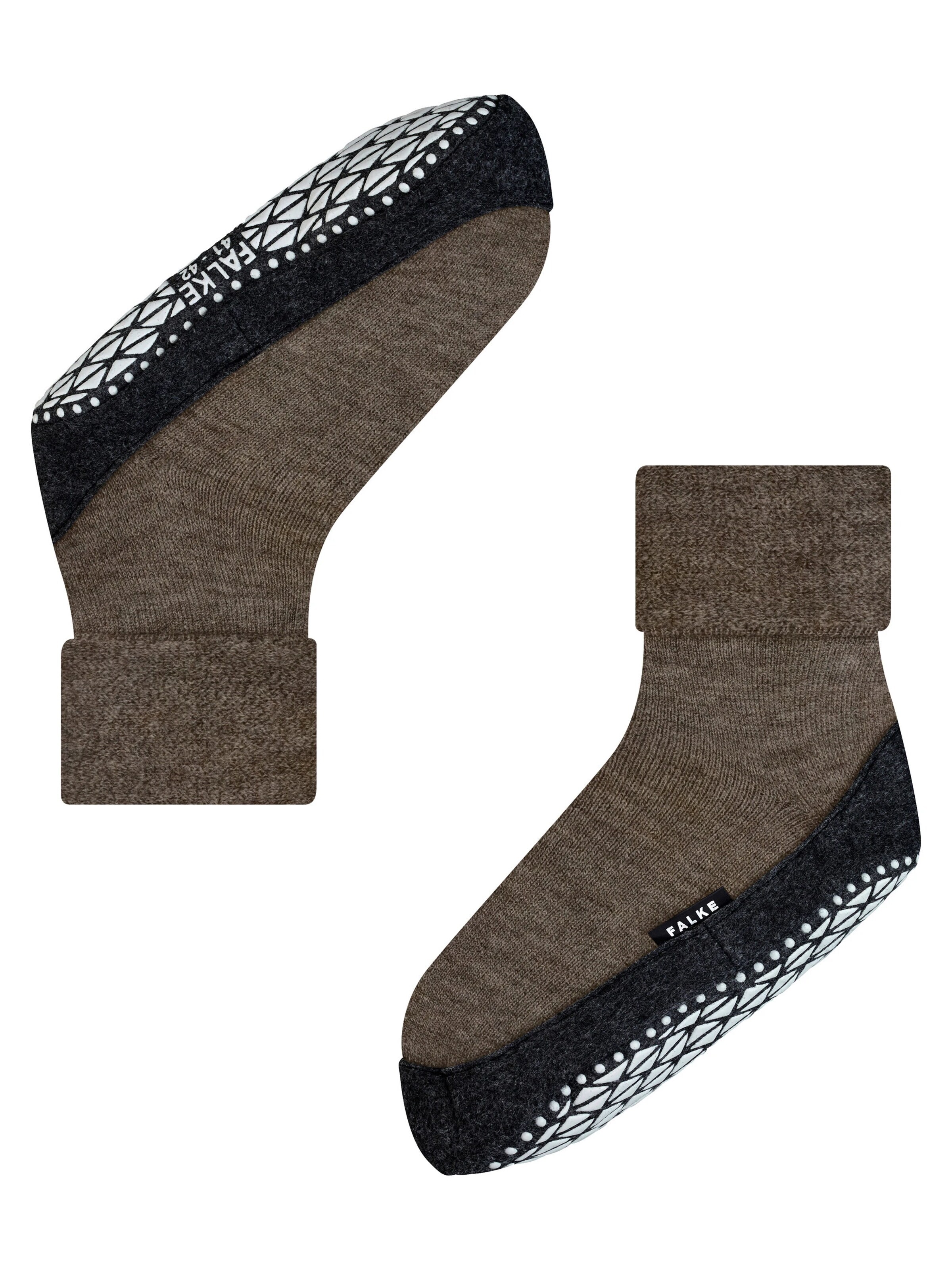 FALKE Slippers 'Cosyshoe' in Brown