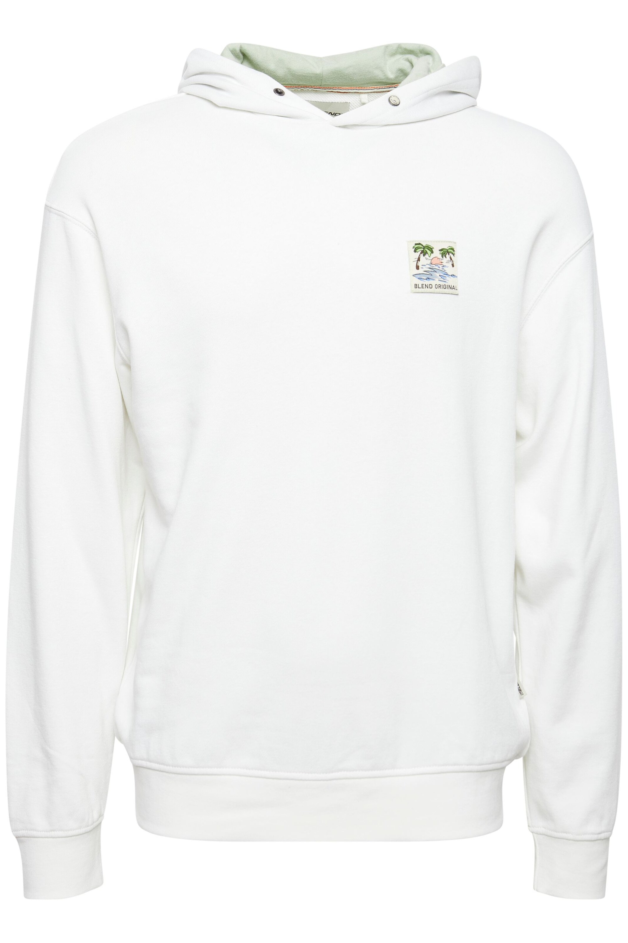 BLEND Sweatshirt in Wit: voorkant