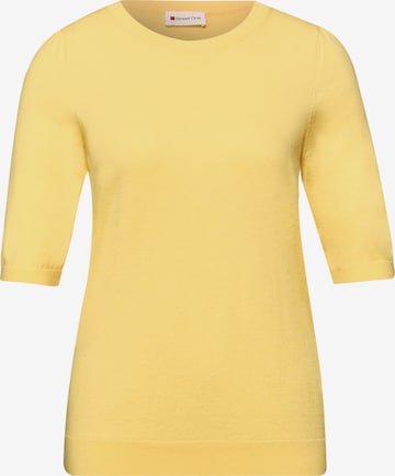STREET ONE Trui in Geel: voorkant
