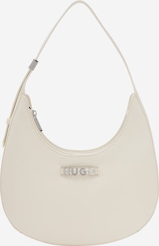 Borsa a spalla 'Mel 2.0' di HUGO in bianco: frontale