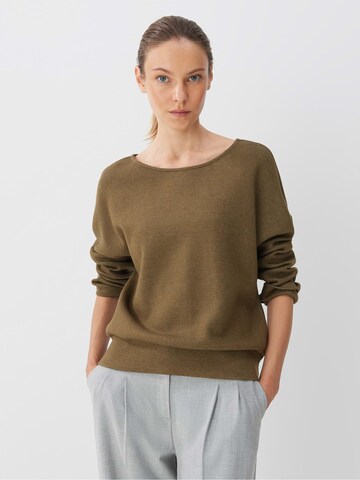 Someday Sweatshirt 'Ukelida' in Groen: voorkant