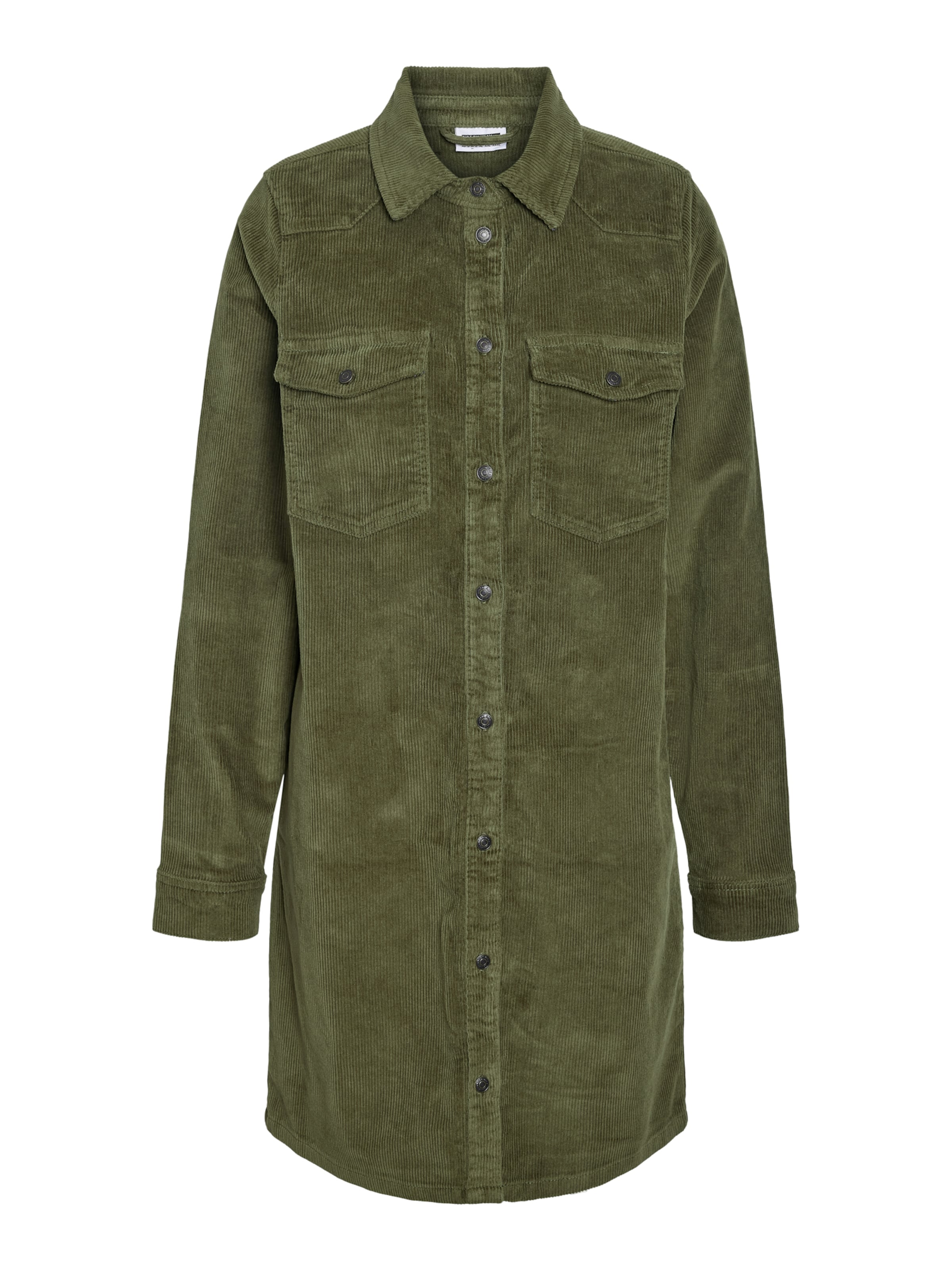 Rochie tip bluză de la Noisy may pe verde: față