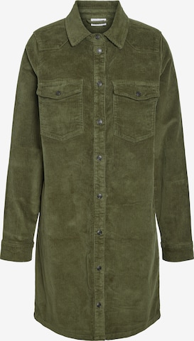 Abito camicia di Noisy may in verde: frontale