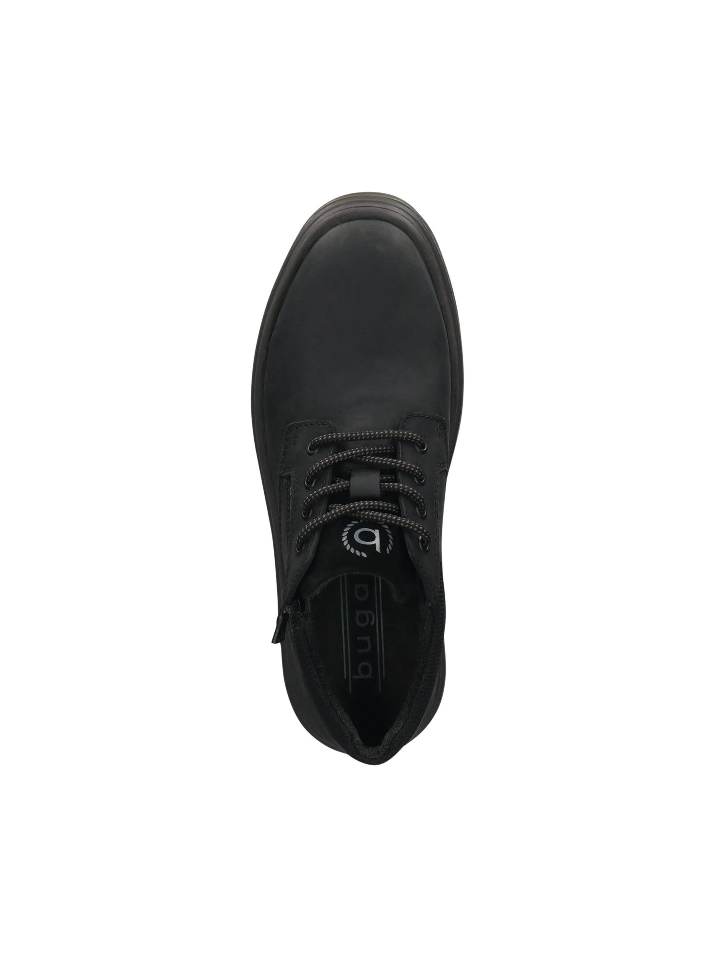 Chaussure de sport à lacets bugatti en noir